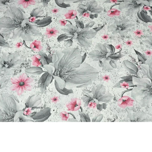 Tissu Coton Motif Fleurs