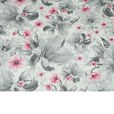 Tissu Coton Motif Fleurs