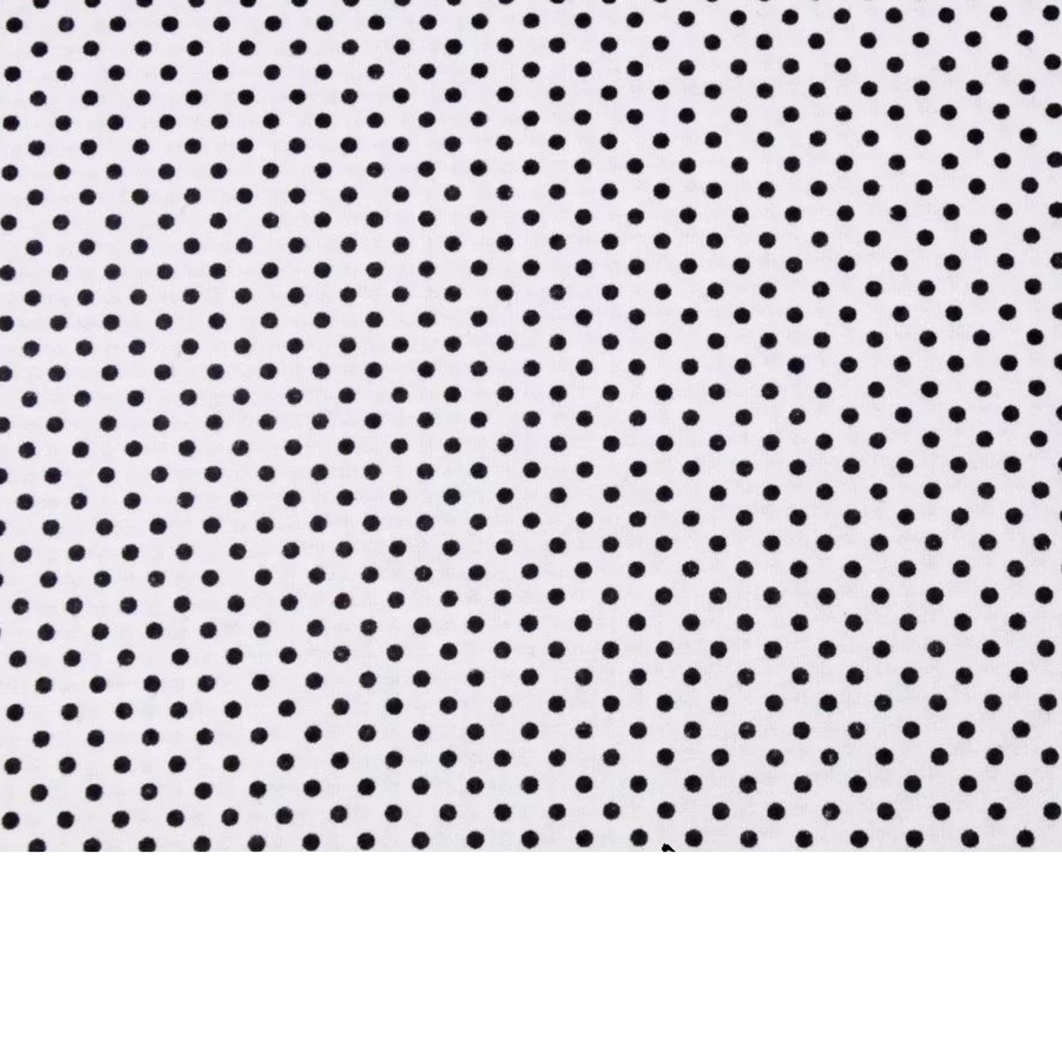 Tissu Coton Motif À Pois