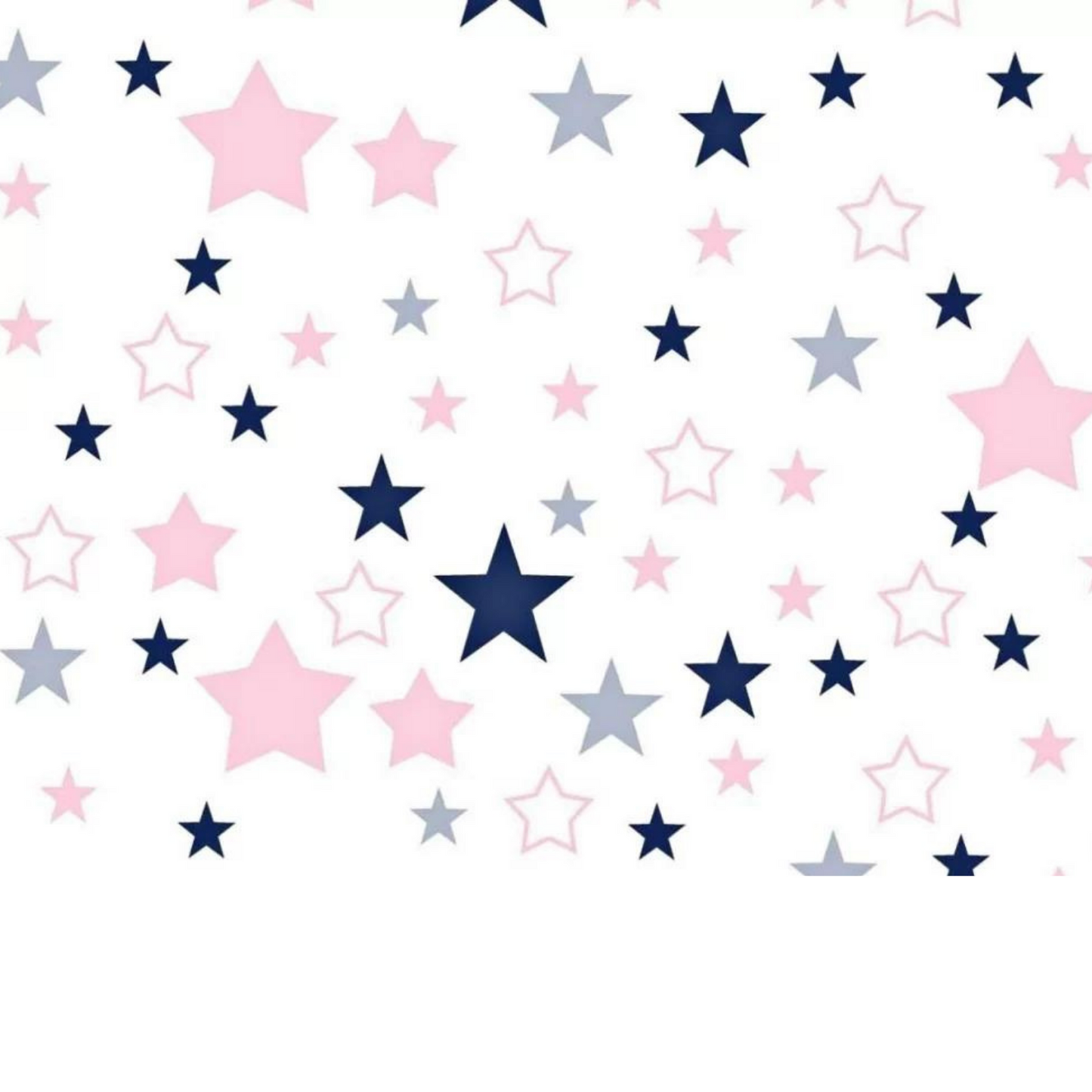 Tissu Coton Motif Étoiles