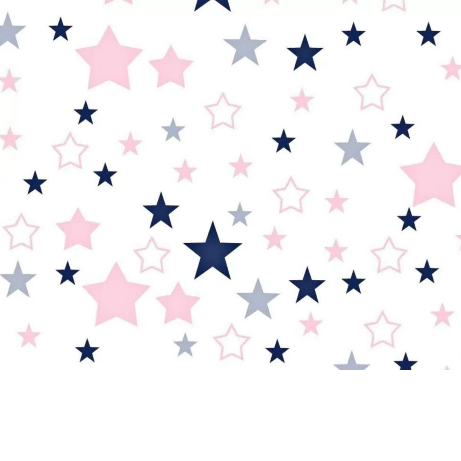 Tissu Coton Motif Étoiles