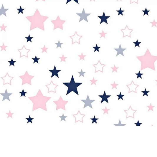 Tissu Coton Motif Étoiles