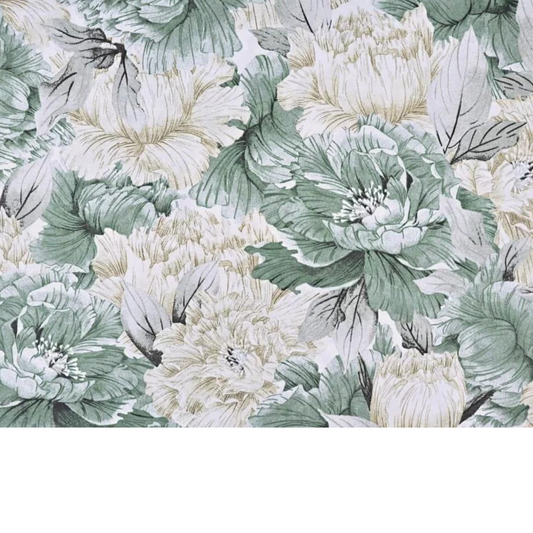 Tissu Coton Motif Fleurs