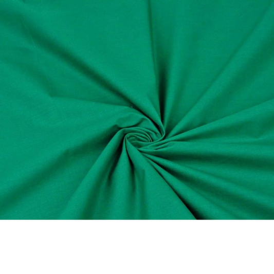 Tissu Coton Uni Vert