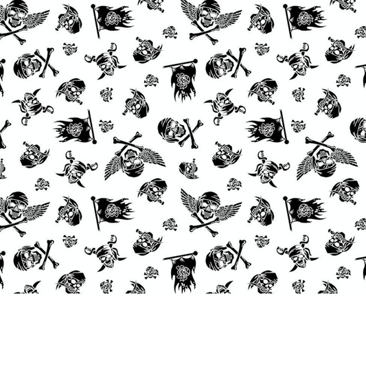 Tissu Coton Motif Pirates