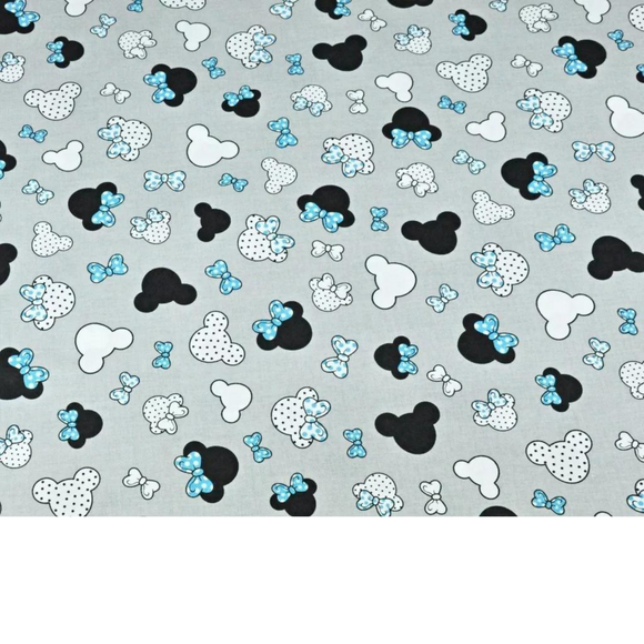 Tissu Coton Motif Souris