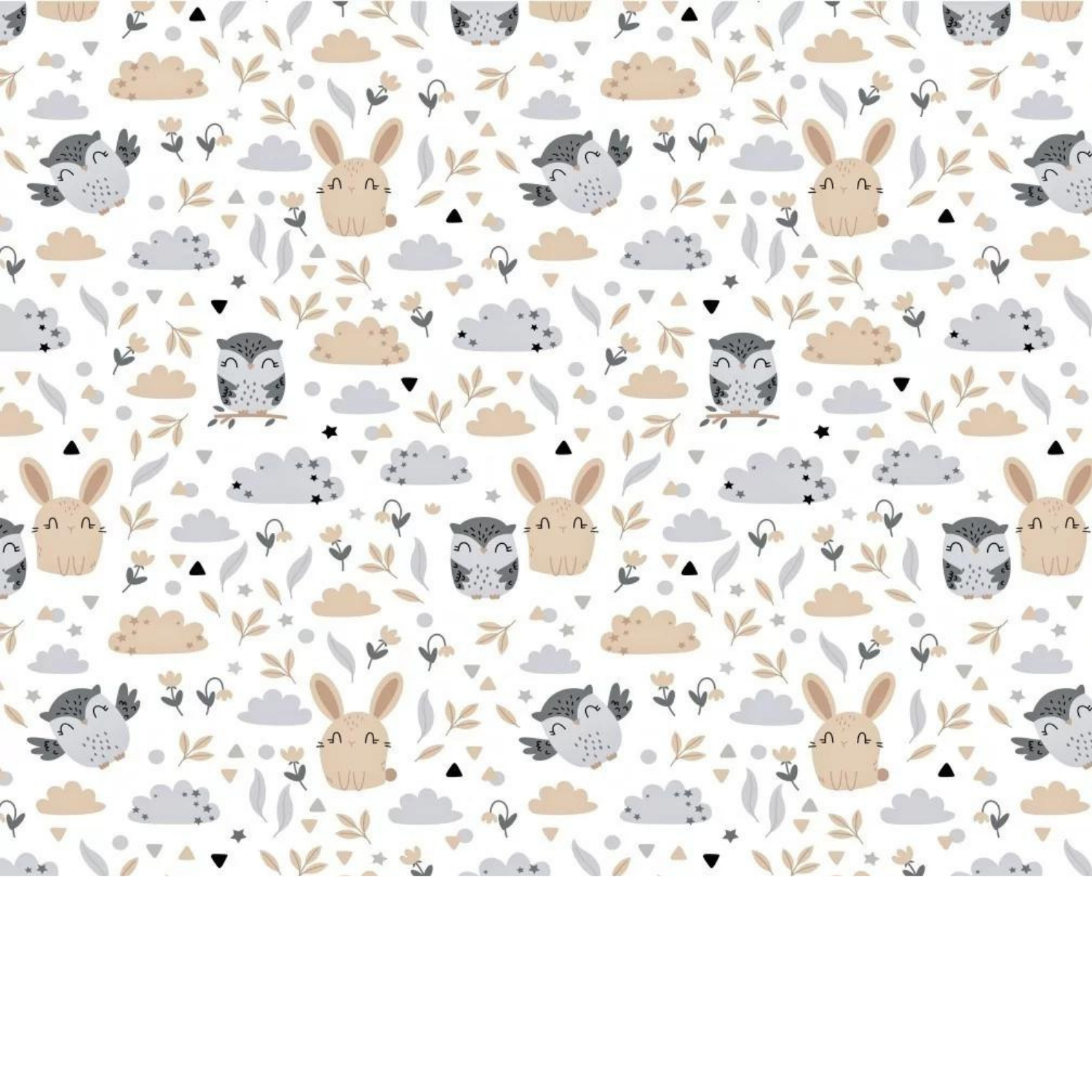 Tissu Coton Motif Animaux