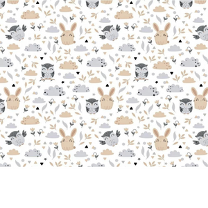 Tissu Coton Motif Animaux