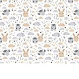 Tissu Coton Motif Animaux