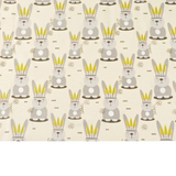 Tissu Coton Motif Lapins Indiens