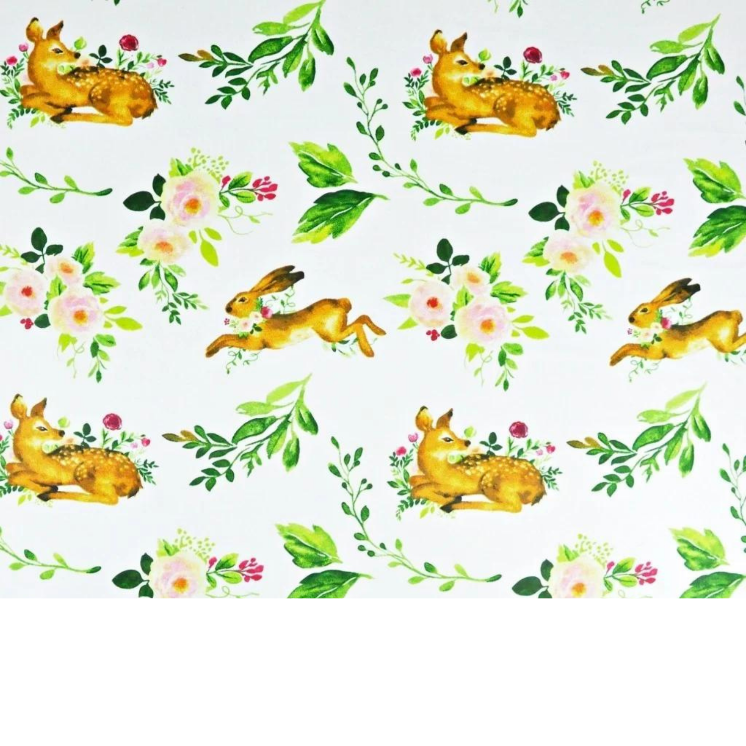 Tissu Coton Motif Animaux
