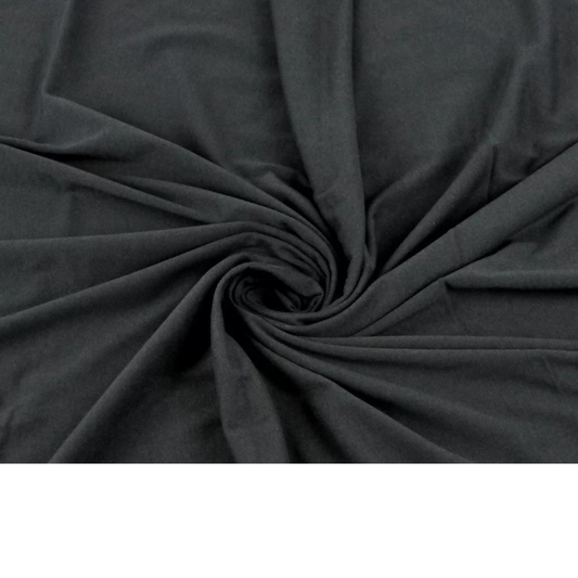 Tissu Jersey - Gris Foncé