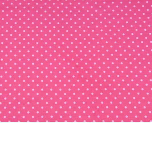 Tissu Coton Motif À Pois De 4Mm
