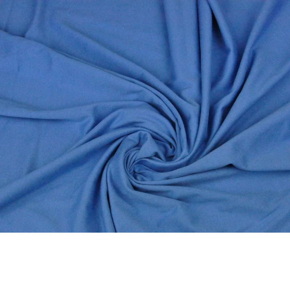 Tissu Jersey - Bleu