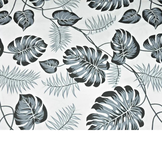 Tissu Coton Motif Plantes