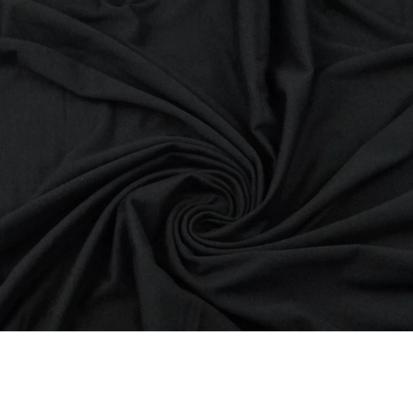Tissu Jersey - Noir
