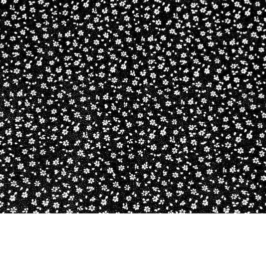 Tissu Coton Motif Fleurs