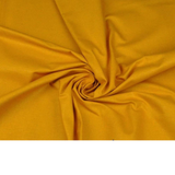 Tissu Coton Uni Moutarde
