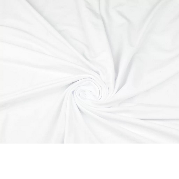 Tissu Jersey - Blanc