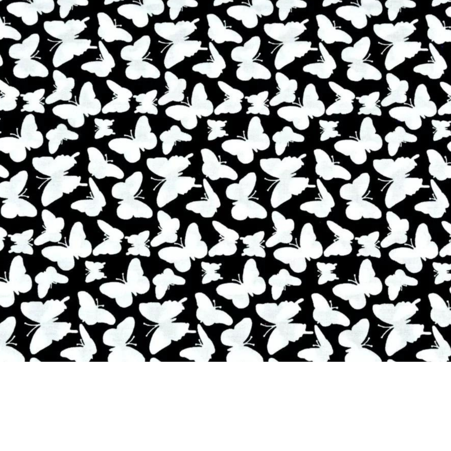Tissu Coton Motif Papillons