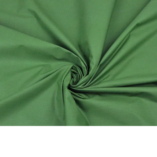 Tissu Coton Uni Vert