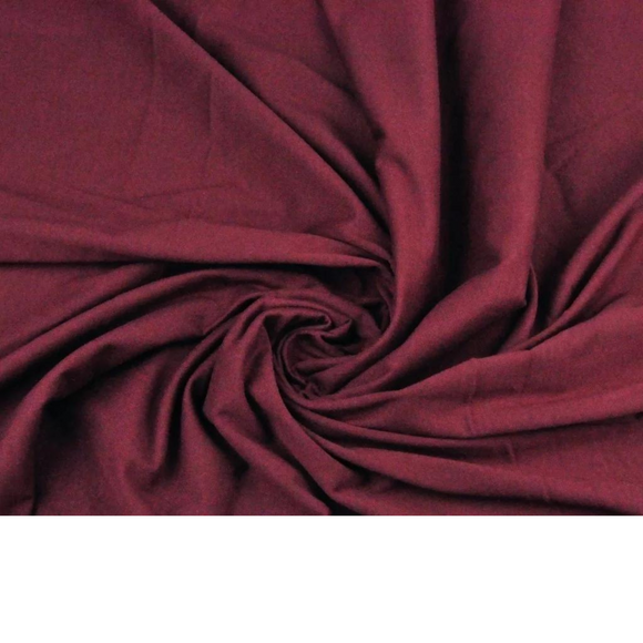 Tissu Jersey - Bordeaux