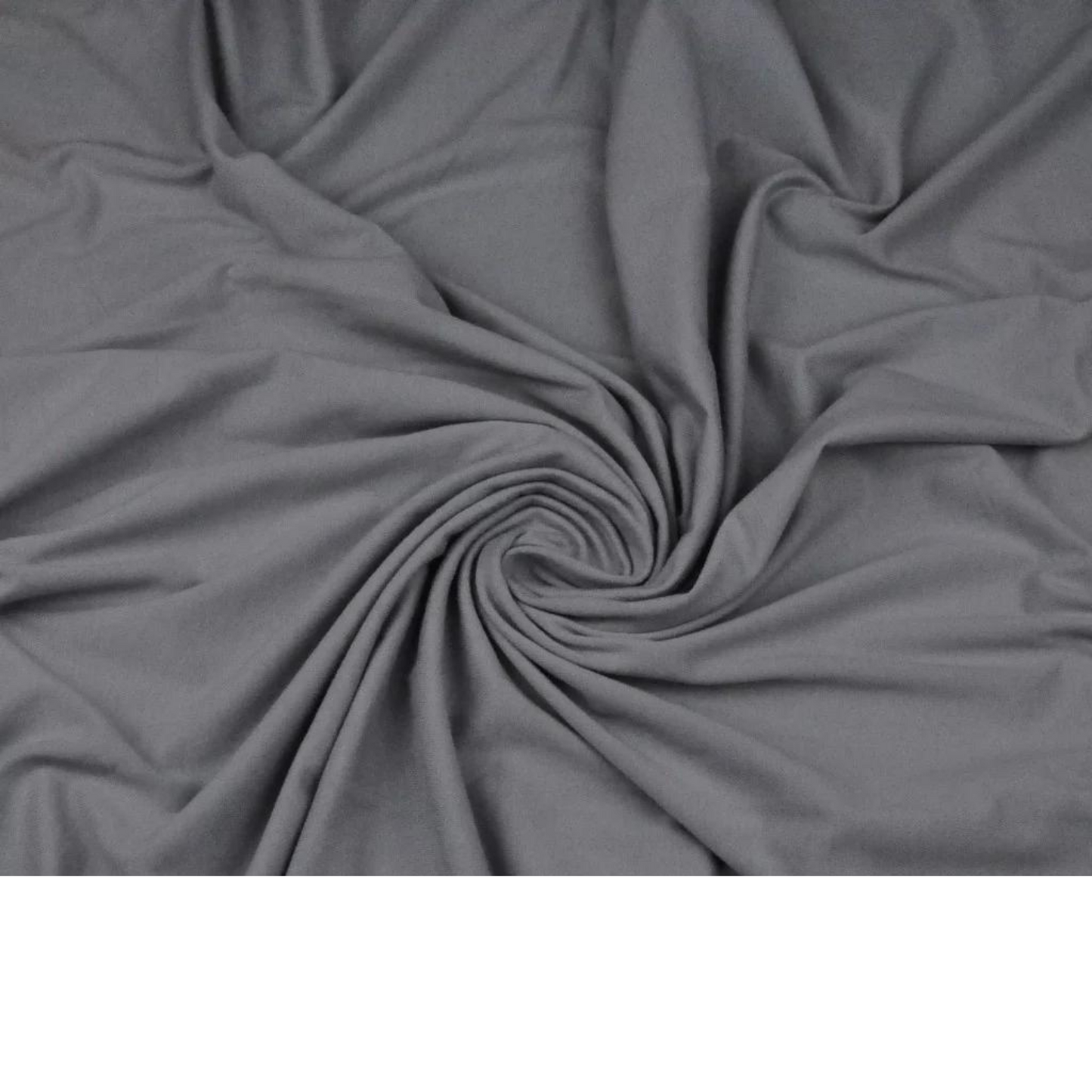 Tissu Jersey - Gris Moyen