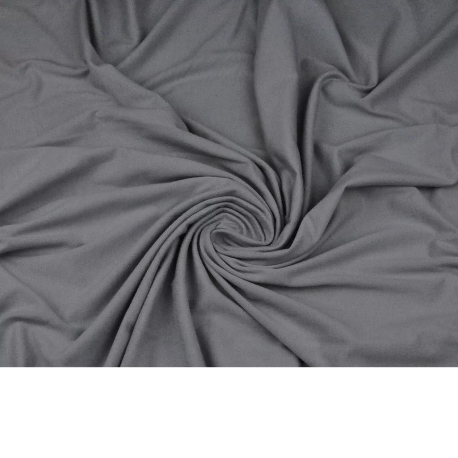 Tissu Jersey - Gris Moyen