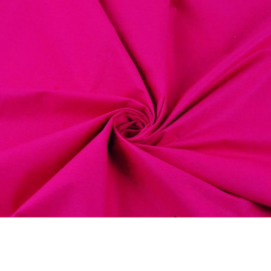 Tissu Coton Uni Fuchsia