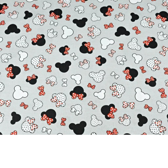 Tissu Coton Motif Souris