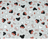Tissu Coton Motif Souris