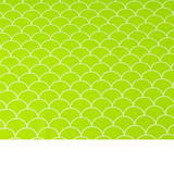 Tissu Coton Imprimé Blanc Et Vert