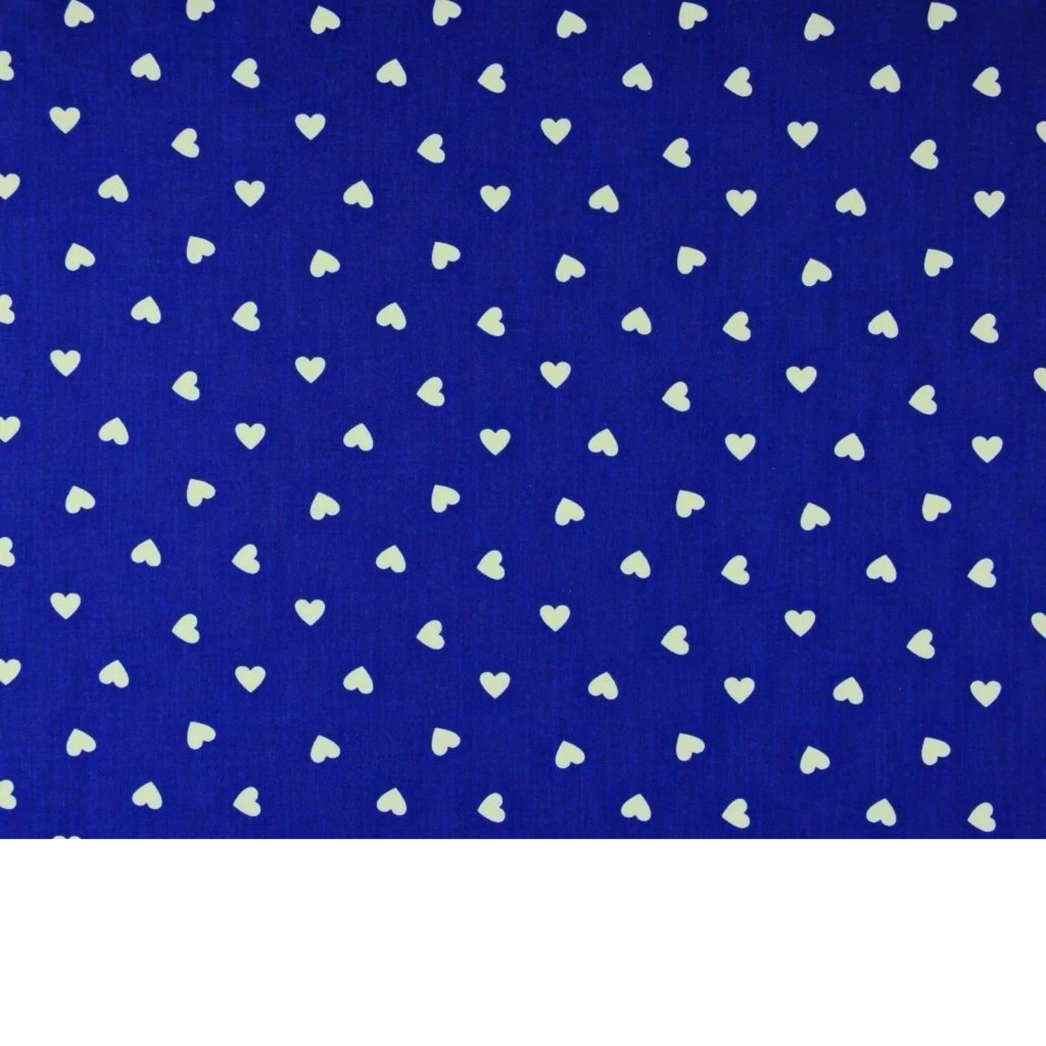 Tissu Coton Motif Coeurs