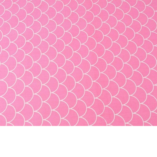 Tissu Coton Imprimé Blanc Et Rose