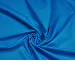 Tissu Coton Uni Turquoise Foncé