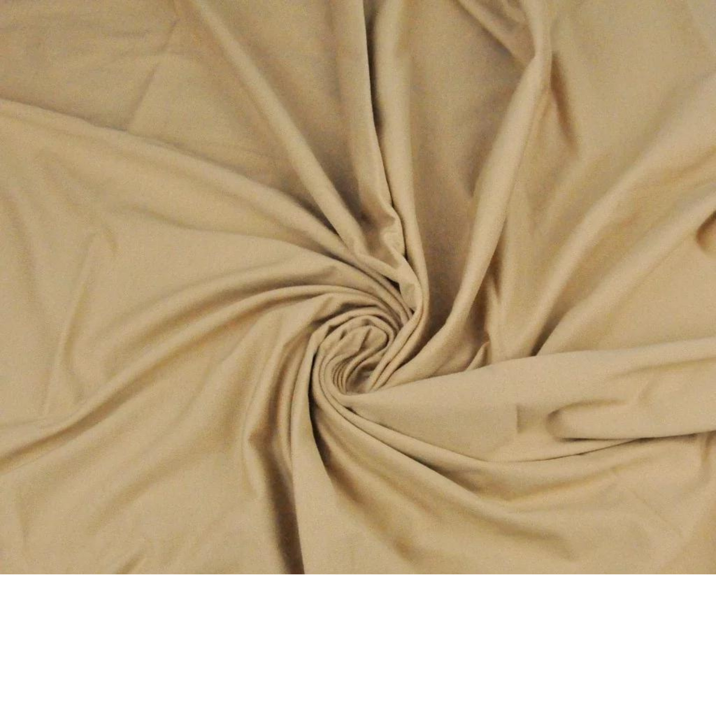 Tissu Jersey - Beige