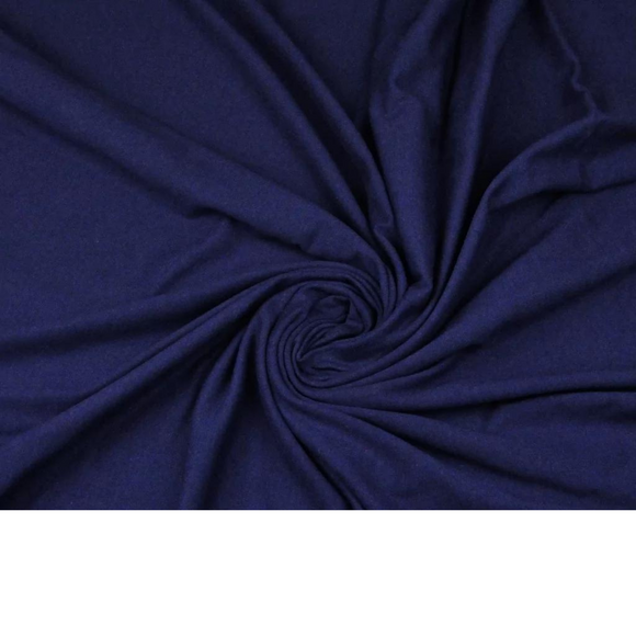 Tissu Jersey - Bleu Marine