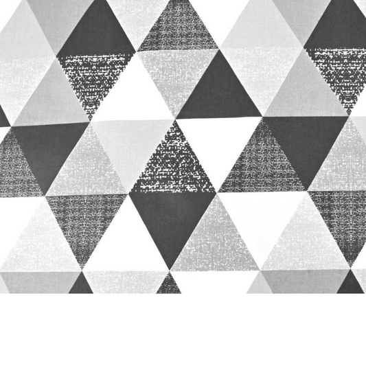 Tissu Coton Motif Triangles