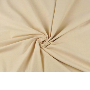 Tissu Coton Uni Beige Foncé