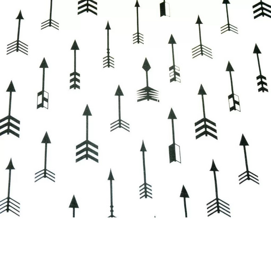 Tissu Coton Motif Flèches