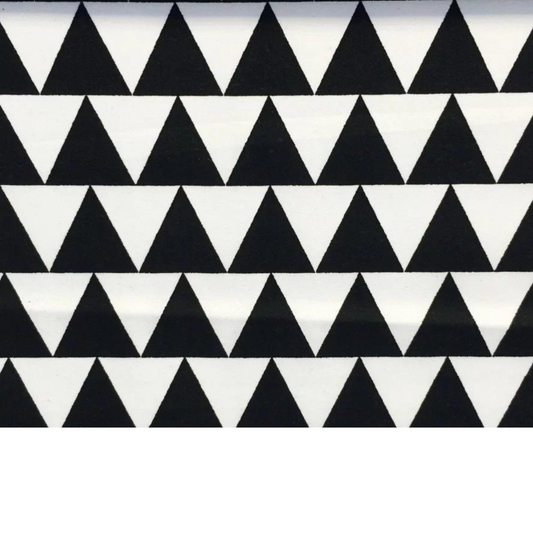 Tissu Coton Imprimé Noir Et Blanc