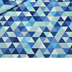 Tissu Coton Motif Triangles