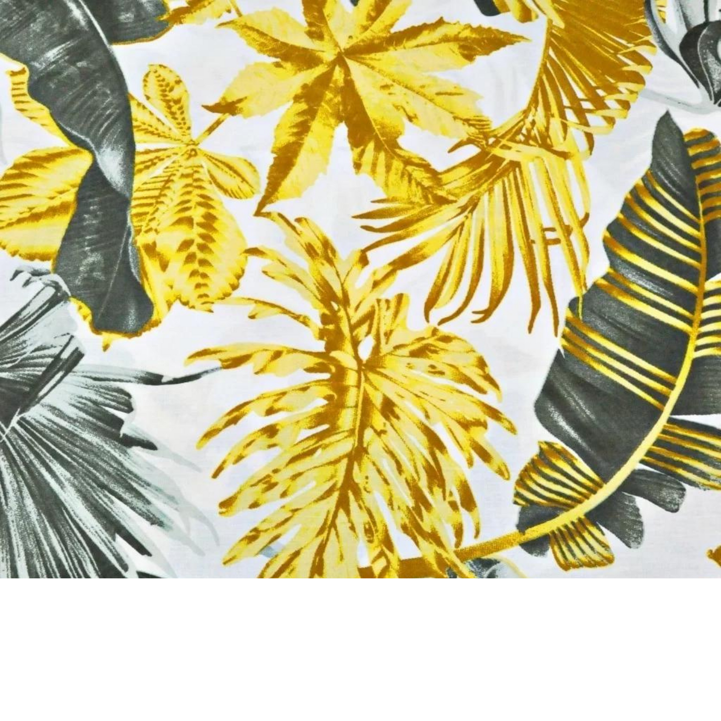 Tissu Coton Motif Plantes