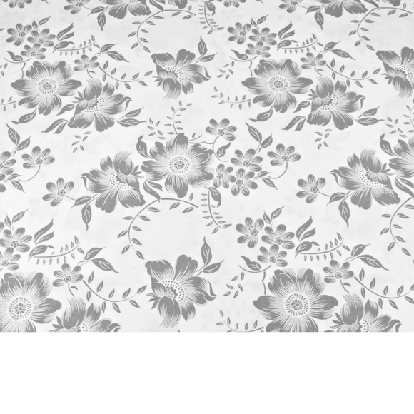 Tissu Coton Motif Fleurs