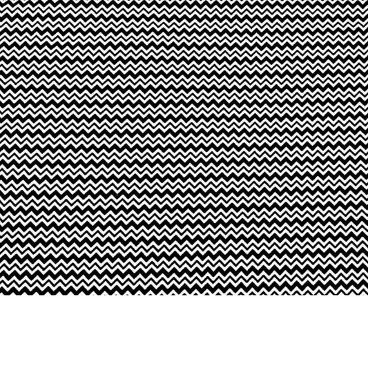 Tissu Coton Motif Zigzag