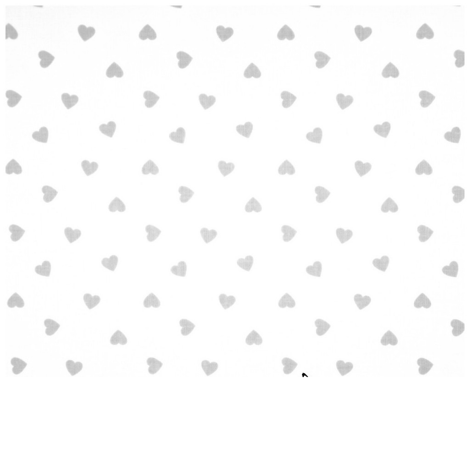 Tissu Coton Motif Coeurs