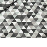 Tissu Coton Motif Triangles